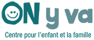 Logo du centre pour l'enfant et la famille ON y va